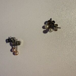 Elegant Pearl Stud Earrings